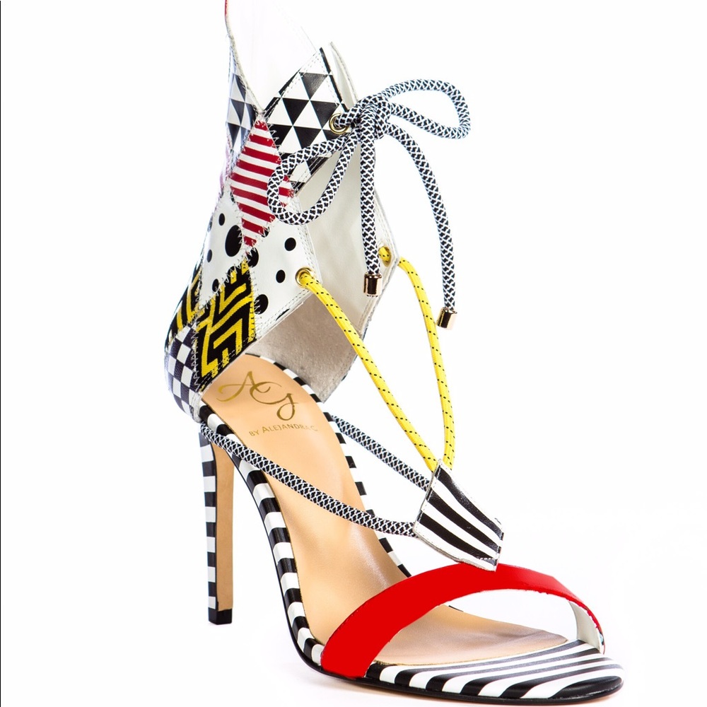New Alejandra G Carmela Heel Stiletto $225 Retail